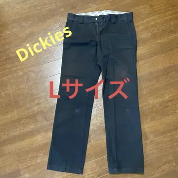 Dickies 블랙 워크 팬츠