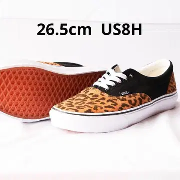 [라스트 1족] VANS ERA 정품 브라운 레오파드 남성용 26.5cm
