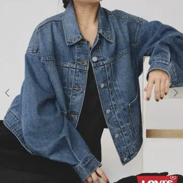 Levi's SLOBE 별주 데님 자켓