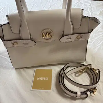 MICHAEL KORS 로고 2way 핸드백 화이트