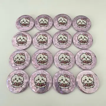치이카와 마법의 치이카와 치이카와 복권 홀로그램 캔뱃지 16점