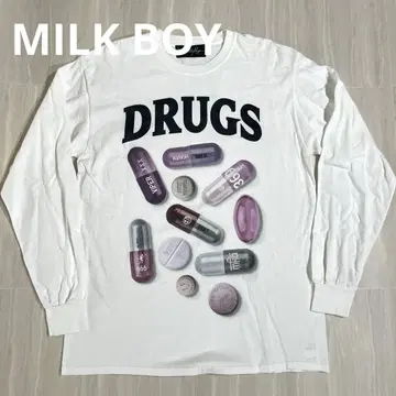 MILK BOY 긴팔 티셔츠 프리 사이즈