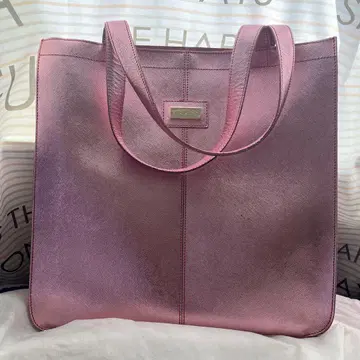 GUESS 핑크 토트백