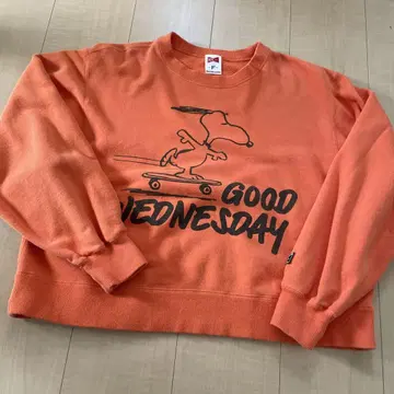 VOTE Vintage PEANUTS 스누피 맨투맨 숏 기장 F