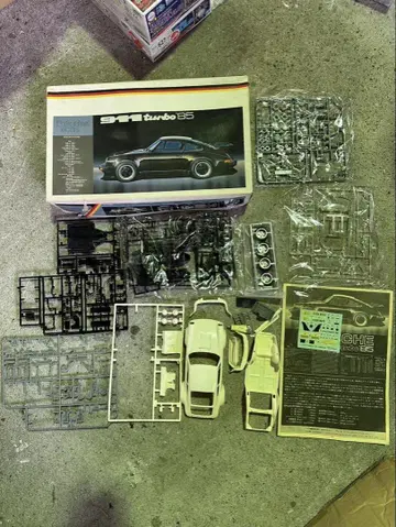 s583 후지미 1/24 EM-1 포르쉐911 터보 '85 레어 희귀