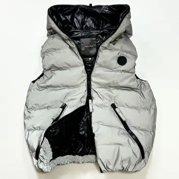 [레어] 듀베티카 하이드로겐 콜라보 다운 베스트 더블 지퍼 46