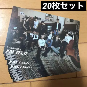 treasure love pulse 엽서 타워 레코드 미사용품 20매