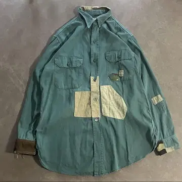 50s HERCULES vintage working 긴팔 셔츠