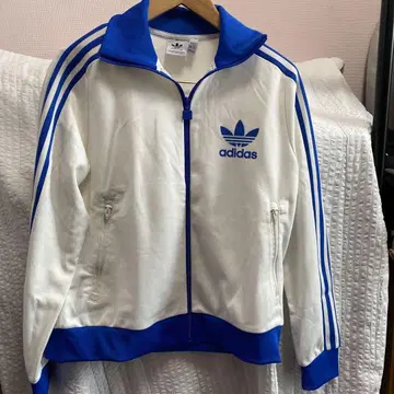 adidas 3스트라이프 저리 2XL 화이트/블루