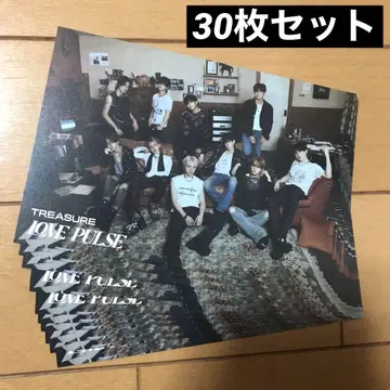 treasure love pulse 엽서 타워 레코드 미사용품 30장