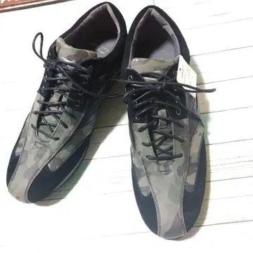 드래곤 비어드 남성용 스니커즈 미사용 새상품 카모플라쥬