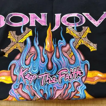 BON JOVI WORLD TOUR '93 티셔츠 M 사이즈
