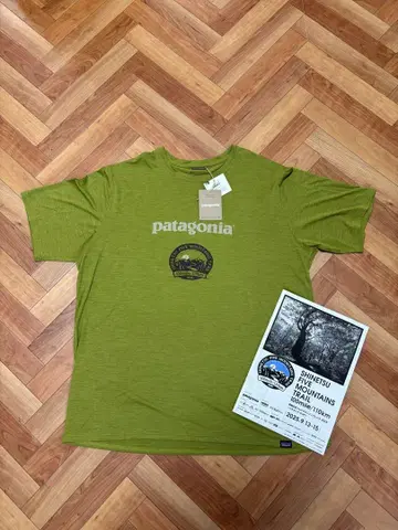 patagonia 2025 신에츠고가쿠 트레일 T셔츠 남성용 L사이즈