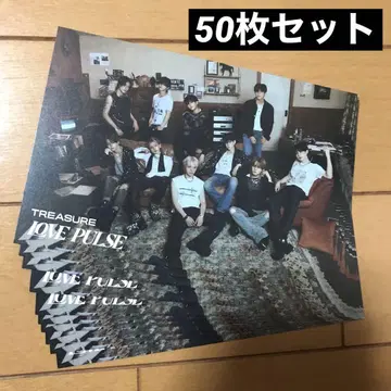 treasure love pulse 엽서 타워 레코드 미사용품 50매