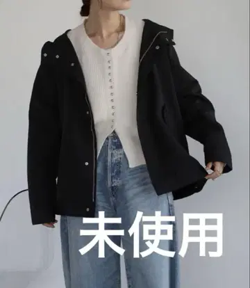 [ 미사용 ] 여성용 마운틴 후드티 블랙