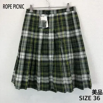 택 포함 새상품 ROPE PICNIC 플리츠 스커트 사이즈 38