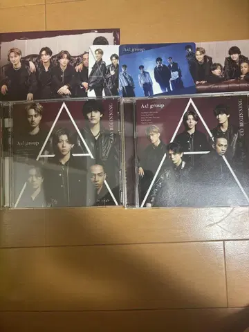 A! group CD 2장 세트 특전 카드 포함