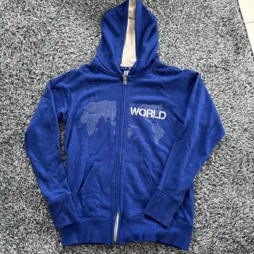 UVERworld 후드티 L 사이즈 파랑