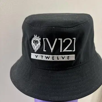 [V12] 블랙 버킷햇