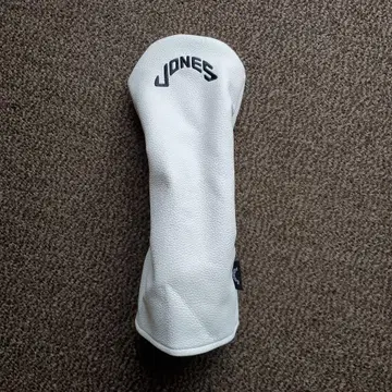JONES 드라이버용 골프헤드커버 화이트