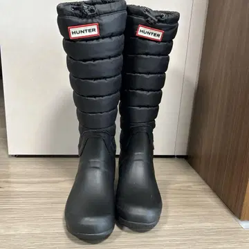 [ 새상품급 ] HUNTER 헌터 레인부츠 스노우부츠 24cm