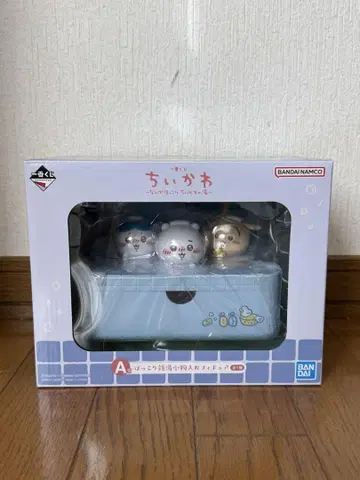 제일복권 치이카와 (먼작귀) A상 목욕탕 소품함 피규어