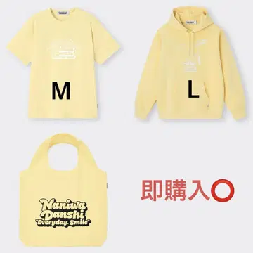 나니와단시 나가오 켄토 GU 콜라보 후드티 T셔츠 에코백