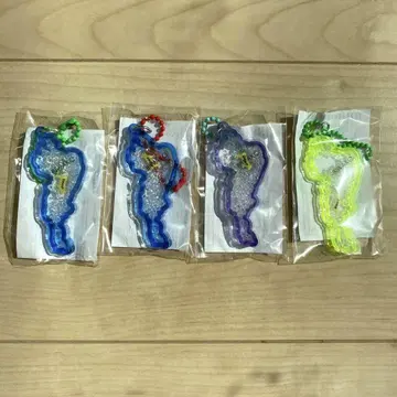 컬러풀 캡슐 토이 4개 세트