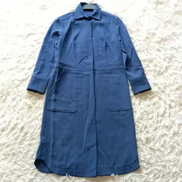 Aquascutum 아쿠아 스큐텀 셔츠 원피스 스트레치