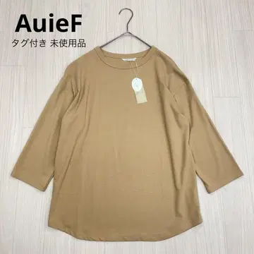 AuieF 아위이에프 미사용품 7부 소매 티셔츠 HAND WASH