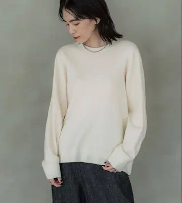 crewre 크루레 커비심 리브 풀오버