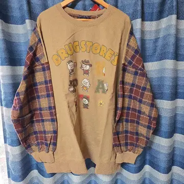 drugstore의 체크 무늬 트레이닝복 & 팬츠