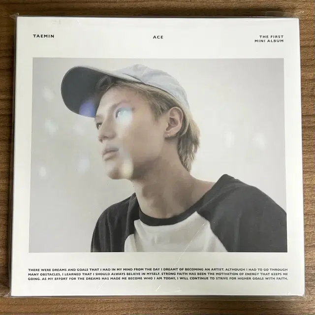 샤이니 태민 솔로앨범 에이스 화이트