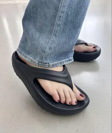 KORTR 샌들 24.5cm 블랙