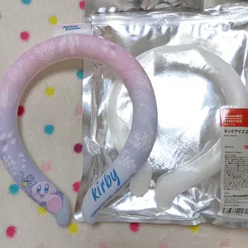 미사용 새상품 별의 커비 모노타로 넥링 세트