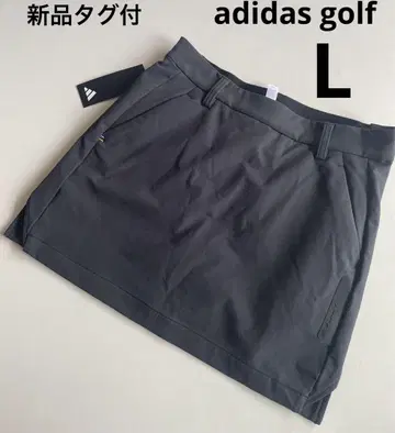 택 포함 새상품 정가 12650엔 아디다스 골프 뒤 밴딩 골프 스커트 L