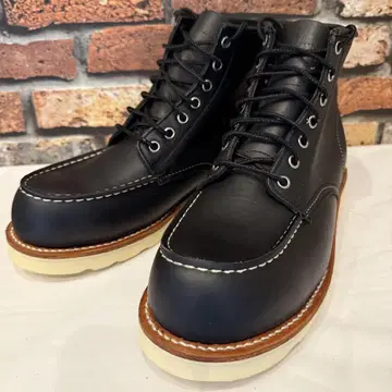 FRYE 플라이 모크토 블랙 가죽 워크 부츠 28.0cm