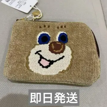 [ 완판템 ] 페이러 L자 지퍼 파우치 도업 테디