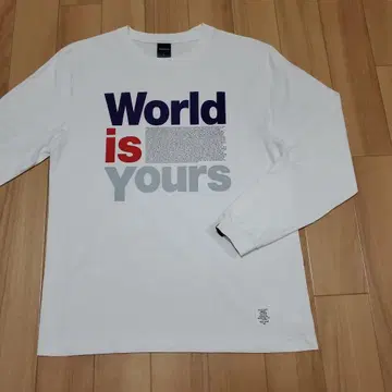 APPLEBUM WORLD IS YOURS 긴팔T셔츠
