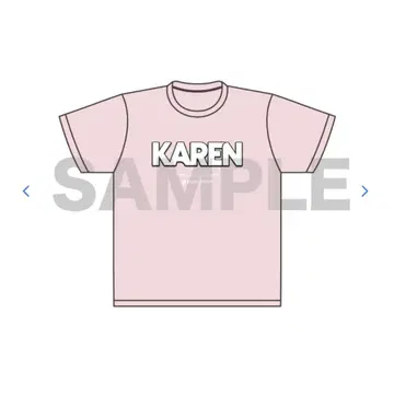 마츠모토 카렌 OSHI API Tee ver.2