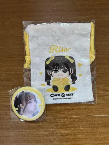 CUTIE STREET 후루사와 리사 미니 복조리 캔뱃지 랜덤 캡슐