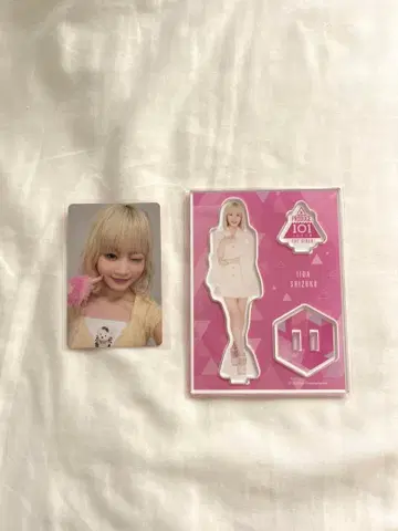 이이다 시즈쿠 아크릴 스탠드 트레이딩 카드 일프 ME:I