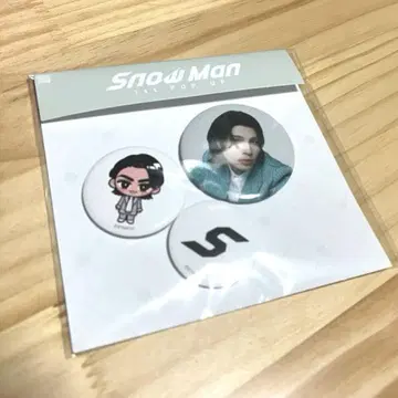 Snow Man 1st POP UP 캔뱃지 3개 세트 라울