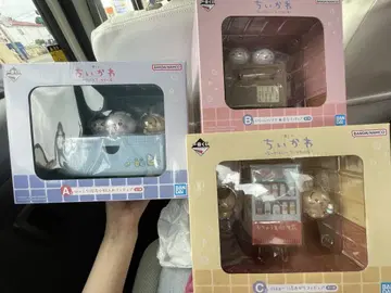 치이카와 제일복권 박스 피규어 세트 A B C상 세트