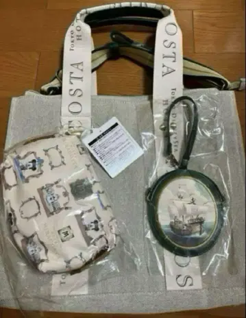 미사용 새상품 디즈니 미라코스타 토트백 숙박자 한정 익스클루시브