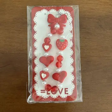 = LOVE 이코 특별 의상 모티브 비즈 스트랩