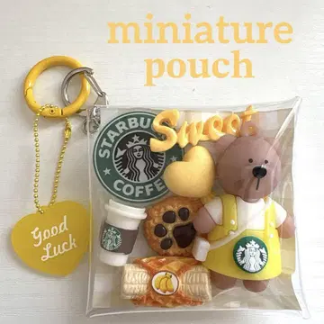 세일 상품 *가챠 파우치 *곰돌이 카페