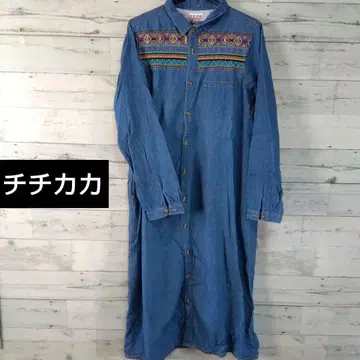 티티카카 데님 원피스