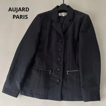 AUJARD PARIS 테일러드 자켓 40 나일론 블랙