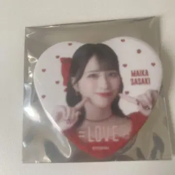 사사키 마이카 캔뱃지 이코러브 = LOVE